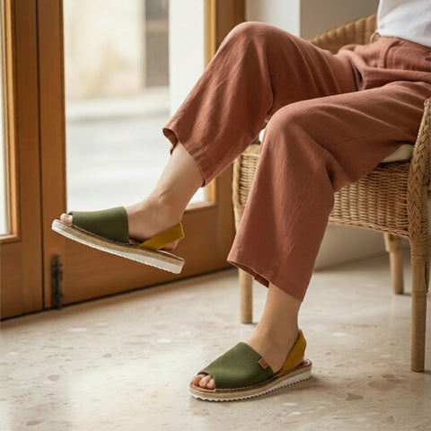 MENORQUINA MUJER VERDES